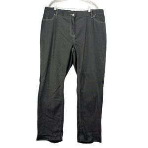 Mcdonalds Employee Uniform Pants Mens Size 38x31 Gray Black Belt Loops